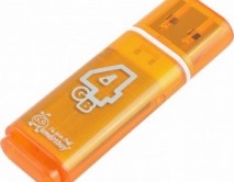 USB Flash SmartBuy Glossy 4GB оранжевый, SB4GBGS-Or 