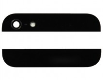 Стекло корпуса iPhone 5 черный комплект