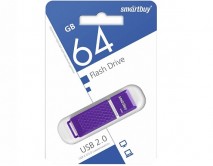 USB Flash SmartBuy Quartz 64GB фиолетовый, SB64GBQZ-V 