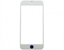 Стекло дисплея iPhone 6 Plus/6S Plus (5.5) белое 1 класс