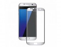 Защитное стекло Samsung G935F Galaxy S7 Edge 3D серебро, Deppa,62005 