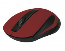 Беспроводная оптическая мышь Defender #1 MM-605 красная, 3 кнопки, 1200dpi, 52605