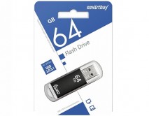 USB Flash 3.0 SmartBuy V-Cut 64GB черный, SB64GBVC-K3 