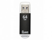 USB Flash 3.0 SmartBuy V-Cut 64GB черный, SB64GBVC-K3 