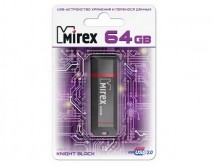 USB Flash MIREX Knight 64GB черный, 13600-FMUKNT64