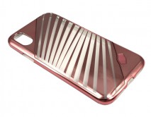 Чехол iPhone X/XS X-Doria Revel Lux Луч розовый 