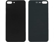 Задняя крышка (стекло) iPhone 8 Plus (5.5) черная 1 класс
