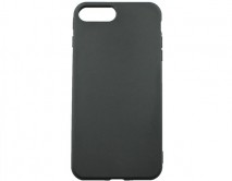 Чехол iPhone 7/8 Plus матовый 1.5 мм черный 