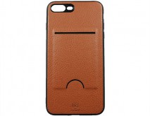 Чехол iPhone 7/8 Plus Kanjian Card коричневый 