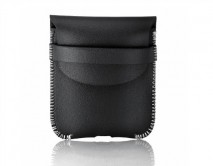 Чехол AirPods Luxury leather черный 
