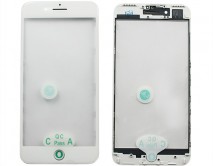 Стекло + рамка + OCA iPhone 7 Plus (5.5) белое 1 класс