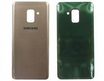 Задняя крышка Samsung A530F A8 (2018) золото 1кл 