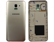 Задняя крышка Samsung J600F Galaxy J6 (2018) золото 1 класс