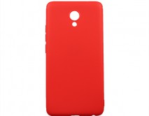 Чехол Meizu M5 Note силикон красный 