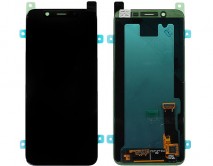 Дисплей Samsung A600FN Galaxy A6 (2018) + тачскрин черный (AMOLED LCD Оригинал/Замененное стекло) 