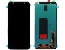 Дисплей Samsung A605FN/J805FN Galaxy A6+ (2018) + тачскрин черный (AMOLED LCD Оригинал/Замененное стекло)