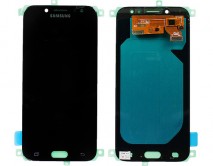 Дисплей Samsung J730F Galaxy J7 (2017) + тачскрин черный (Копия OLED)