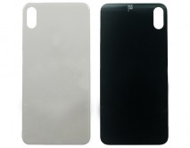 Задняя крышка (стекло) iPhone XS Max белая 1кл