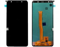 Дисплей Samsung A750F Galaxy A7 (2018) + тачскрин черный (GH96-12078A) ORIG 100% 