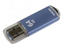 USB Flash 3.0 SmartBuy V-Cut 64GB синий, SB64GBVC-B3 