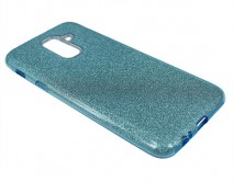 Чехол Samsung A605F Galaxy A6+ 2018 Shine (голубой) 