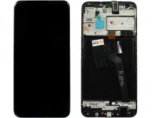 Дисплей Samsung A105F Galaxy A10 + тачскрин + рамка черный (GH82-19367A) (Service Pack 100%)