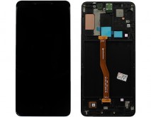 Дисплей Samsung A920F Galaxy A9 (2018) + тачскрин + рамка черный (GH82-18308A) (Service Pack 100%)