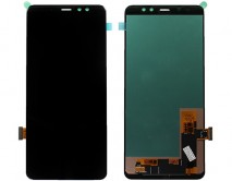 Дисплей Samsung A730F Galaxy A8 Plus (2018) + тачскрин черный (Копия TFT)