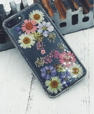 Чехол iPhone XR Гелевые цветы в ассортименте