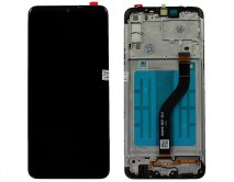 Дисплей Samsung A207F Galaxy A20s + тачскрин + рамка черный (TFT LCD Оригинал/Замененное стекло)