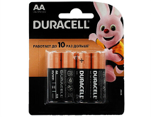 Батарейка AA Duracell LR06 4-BL цена за 1 упаковку 