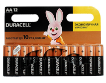 Батарейка AA Duracell LR06 12-BL, цена за 1 упаковку 
