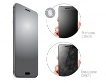 Защитное стекло Samsung A107F Galaxy A10s (2019) матовое черное
