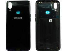 Задняя крышка Samsung A107F A10S черная 1 класс