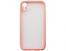 Чехол iPhone XR Mate Case (розовый)