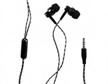 Наушники с микрофоном (5) SK35 черные 