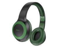Наушники с Bluetooth Hoco W29 + с микрофоном зеленый камуфляж 