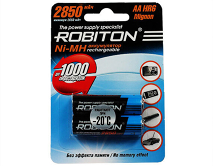 Аккумулятор AA Robiton R6 2-BL 2850mAh, цена за 1 упаковку 