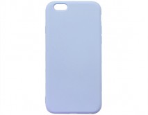 Чехол iPhone 6/6S Силикон Matte 2.0mm (лиловый)