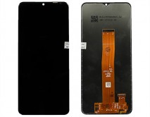 Дисплей Samsung A125F Galaxy A12 + тачскрин черный (TFT LCD Оригинал/Замененное стекло) 