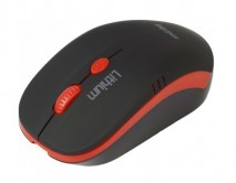 Беспроводная мышь Smartbuy ONE 344CAG черно-красная, с зарядкой от USB, SBM-344CAG-KR