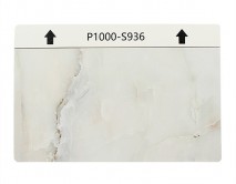 Защитная плёнка текстурная на заднюю часть Мрамор (P1000-S936), S 120*180mm 