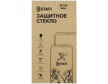 Защитное стекло iPhone 7/8 Kstati 3D Premium NEW (белое) 