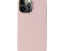 Чехол iPhone 13 Liquid Silicone FULL (розовый песок)
