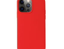 Чехол iPhone 13 Pro Max Liquid Silicone FULL (красный)