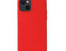 Чехол iPhone 13 Mini Liquid Silicone FULL (красный)
