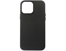 Чехол iPhone 13 Pro Max Leather Case без лого, черный 