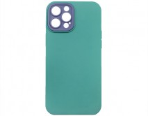 Чехол iPhone 12 Pro Max BICOLOR (голубой)