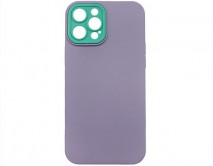 Чехол iPhone 12 Pro Max BICOLOR (фиолетовый)