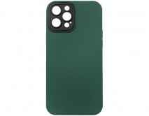 Чехол iPhone 12 Pro Max BICOLOR (темно-зеленый)